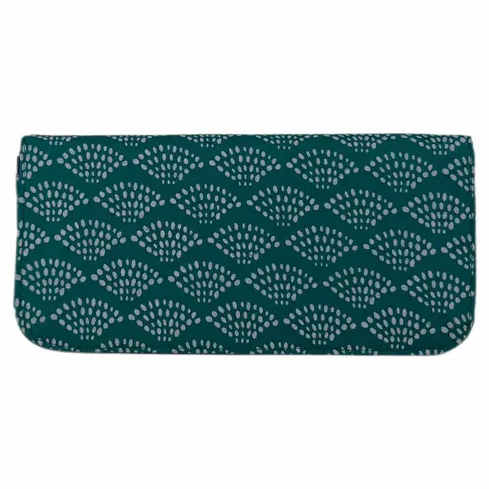 cotton canvas long wallet