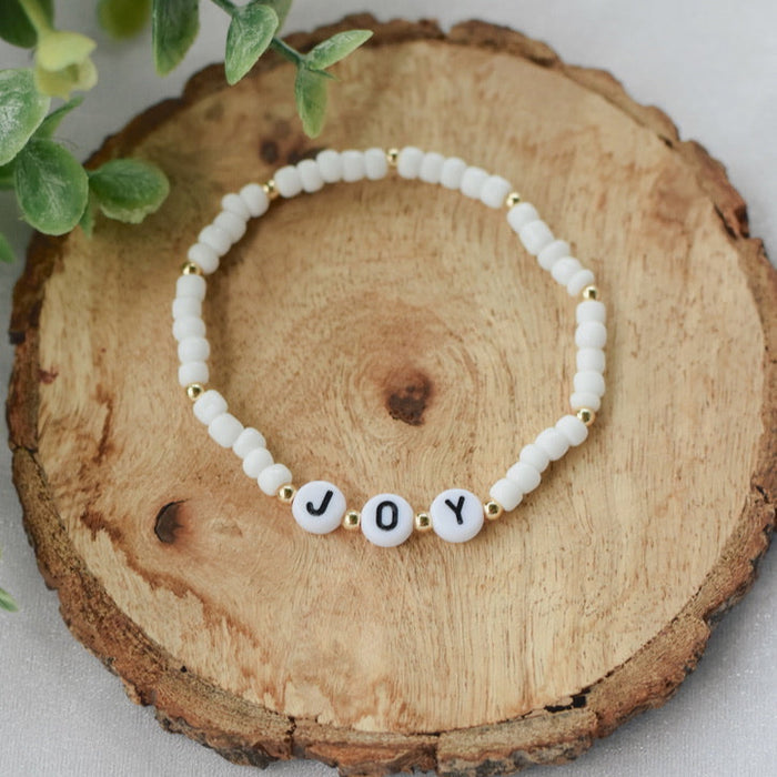 Custom Word Bracelet
