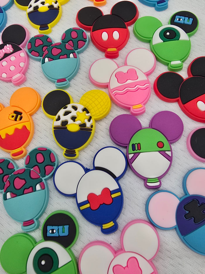 D1snEy heads croc charms -  $7/10pcs
