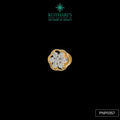Diamond Nose Pin in 18KT Yellow Gold
