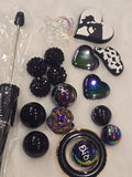DIY Beadable pens Kit Fancy Black