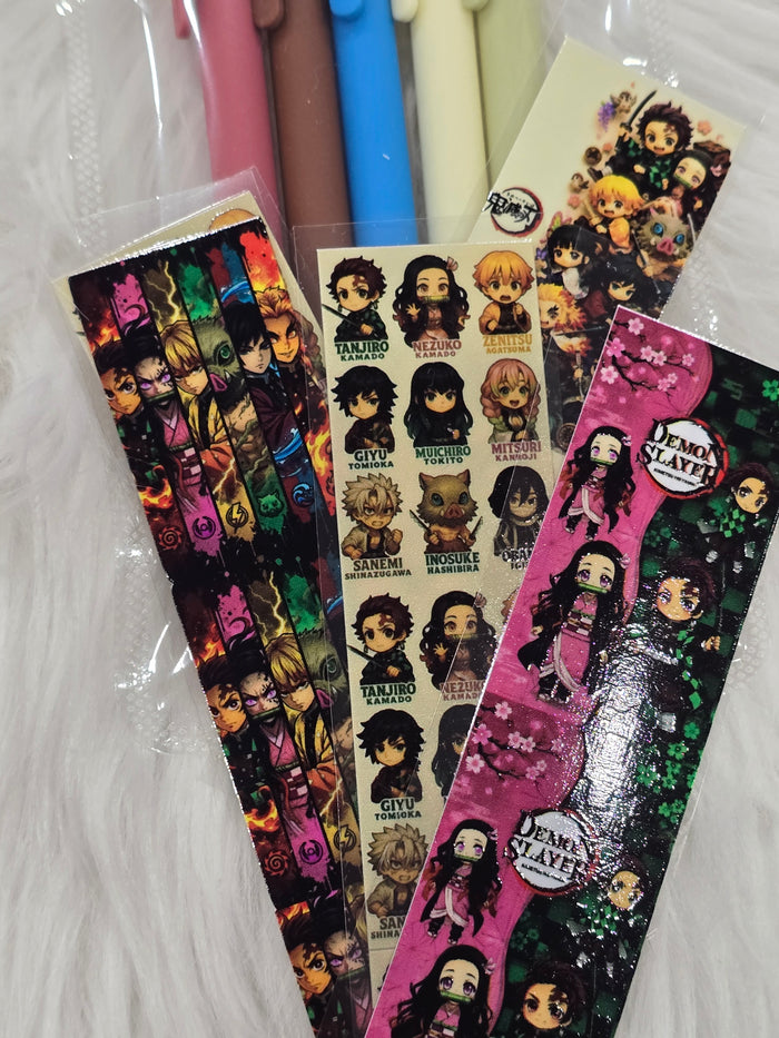 DIY Pen kit -(you can make 5 pens)-  Demon Slayer