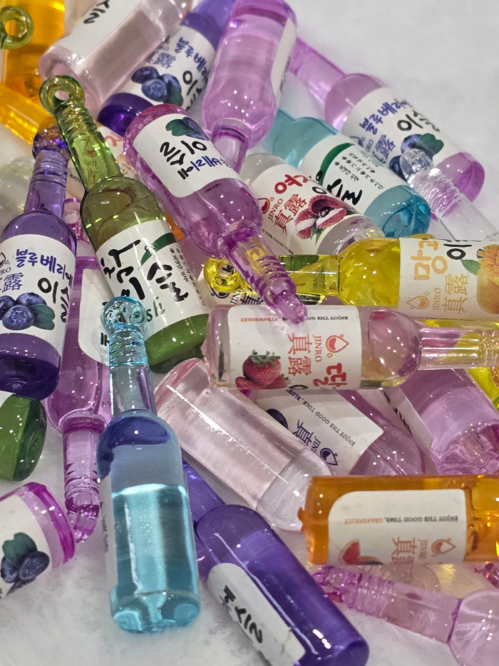 Drinks Bottle pendant charms