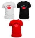 Elbows up Maple leaf T-shirt