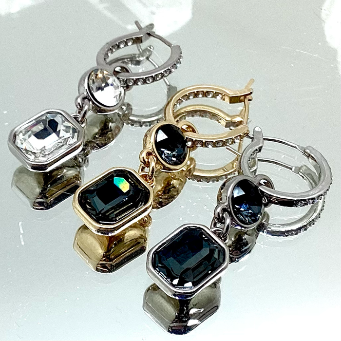 Emerald Cut Earrings
