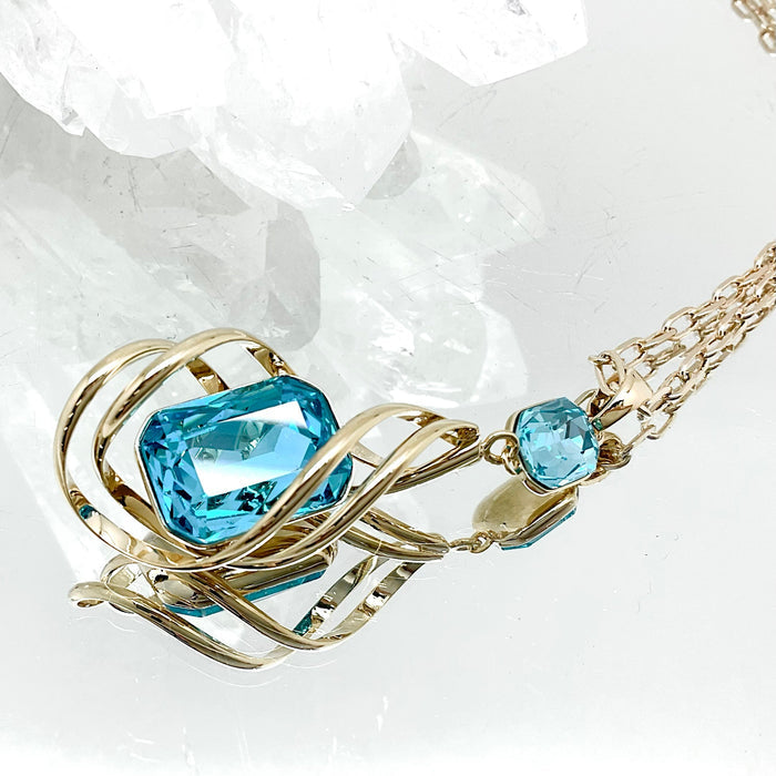 Emerald Cut Premium Crystal Set