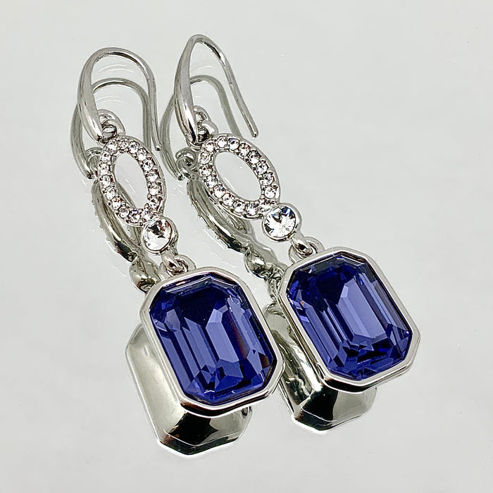 Emerald Cut Small Crystal Set