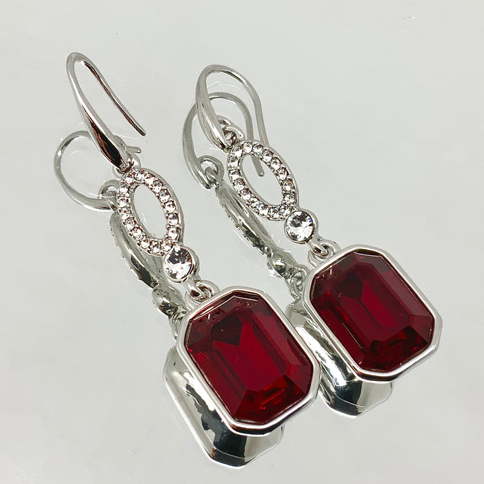 Emerald Cut Small Crystal Set