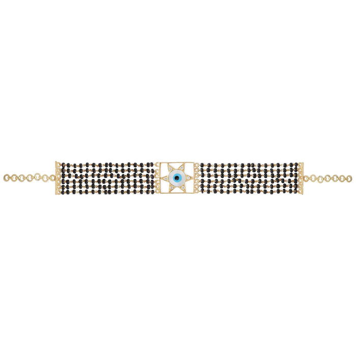 Evil Eye with Star Mangalsutra bracelet