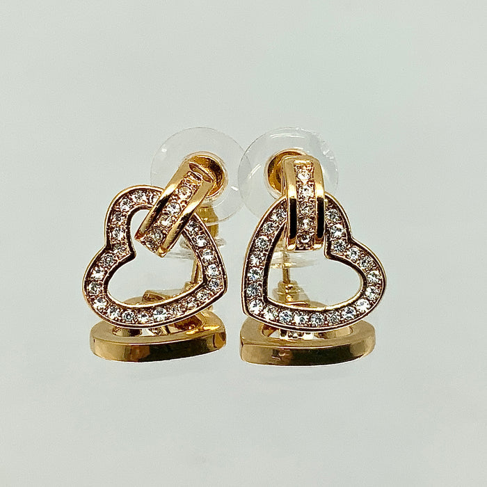 Floating Heart Crystal Set