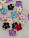 Floral- Metal pendant charms