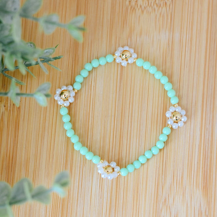 Flourish Flower Bracelet