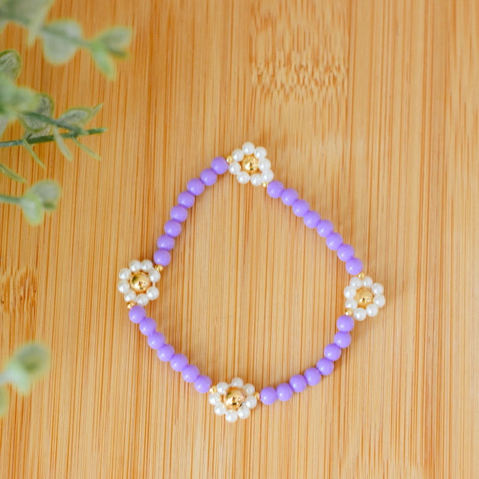 Flourish Flower Bracelet
