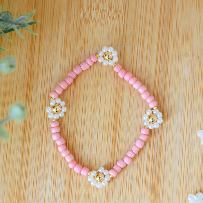 Flourish Flower Bracelet