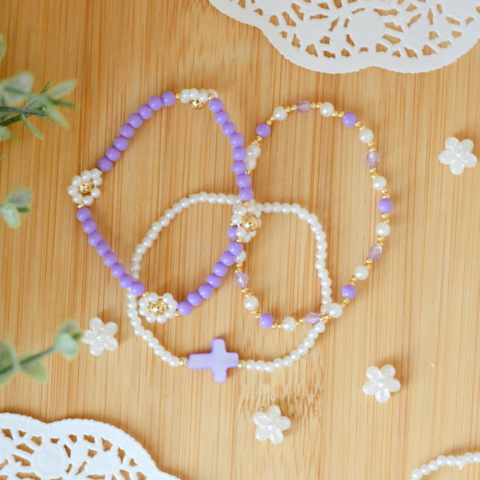 Flourish Pastel Bracelet Stack