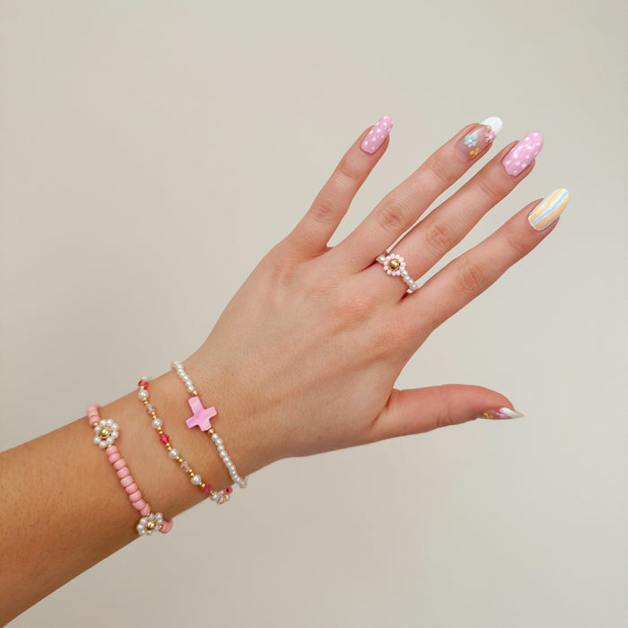 Flourish Pastel Bracelet Stack