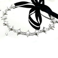 Four Pointed Star Shape Crystal Set