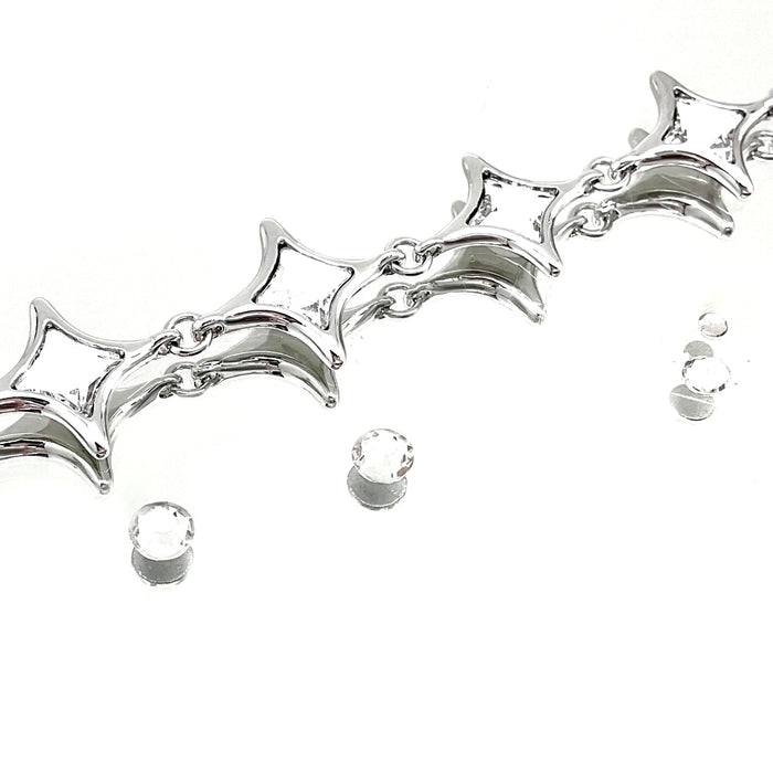 Four Pointed Star Shape Crystal Set
