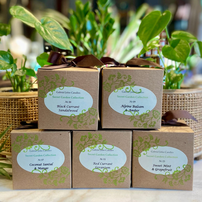 gabriel john secret garden candle collection (various scents)