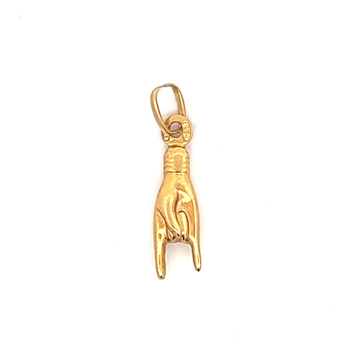 Good Luck Charm in 18k Yellow Gold
