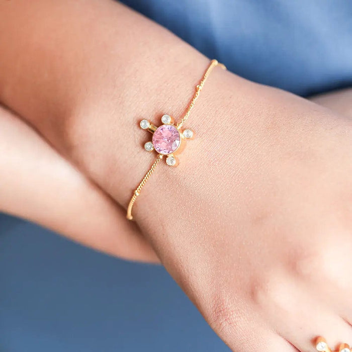 Gulabo Silver Tortoise Bracelet