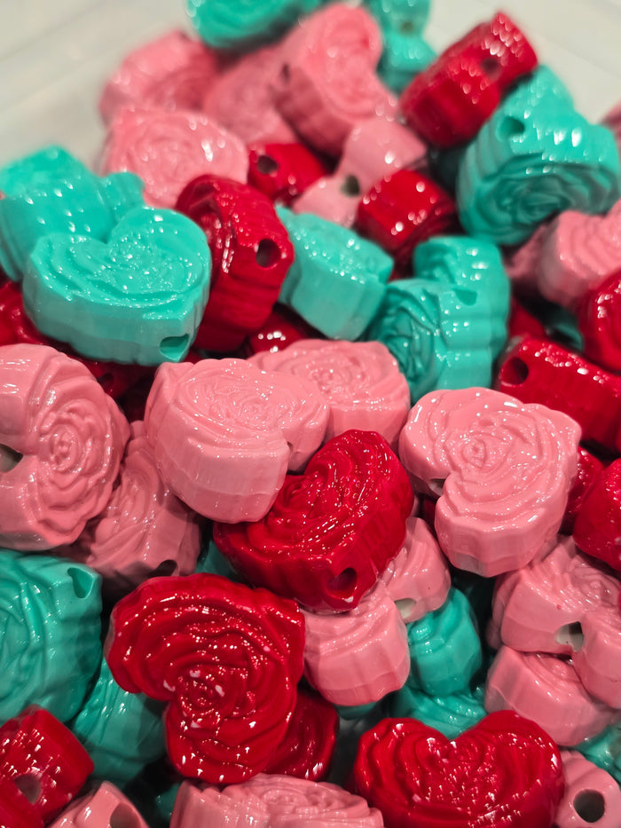 Heart beads
