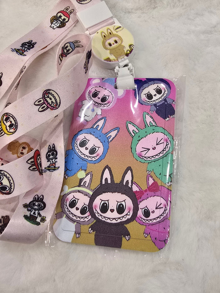 ID holder lanyard -LaBuBu 001