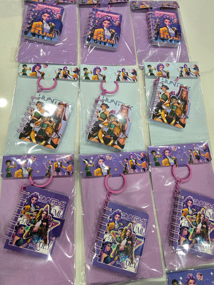 Kpop Notebook Keychain