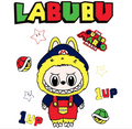 Labubu Mario-  DTF TRANSFER Prints