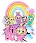 Labubu Rainbow-  DTF TRANSFER Prints