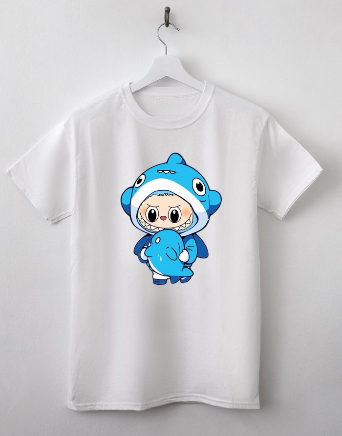 LaBubu shark-  DTF TRANSFER Prints