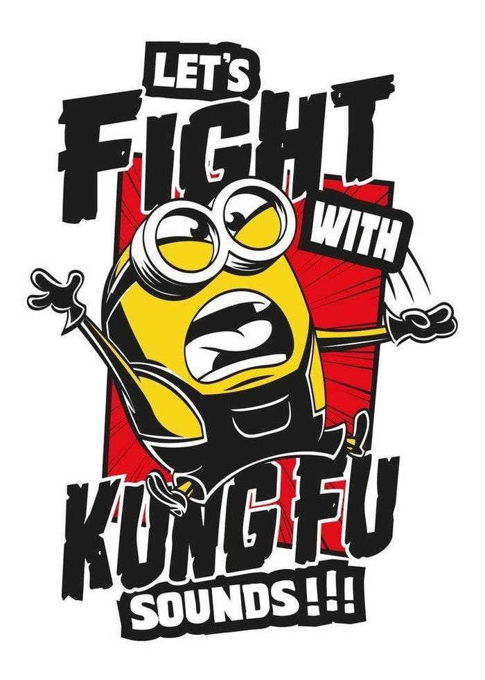 Let's Fight with the KungFu Sounds -  DTF TRANSFER Prints