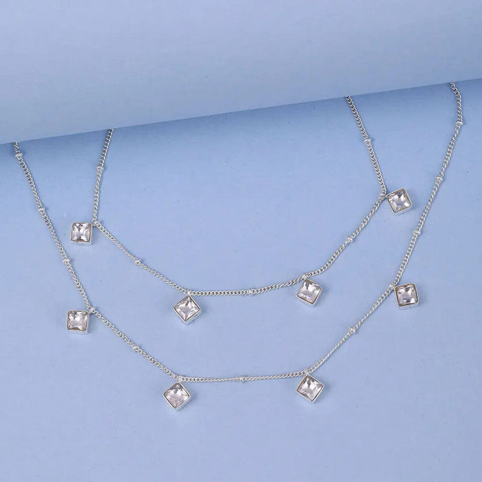 Little Diamond cut Anklet