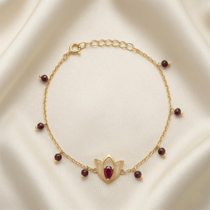 Lotus bracelet