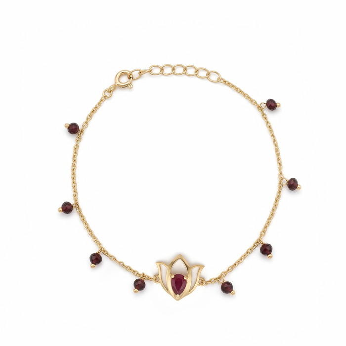 Lotus bracelet