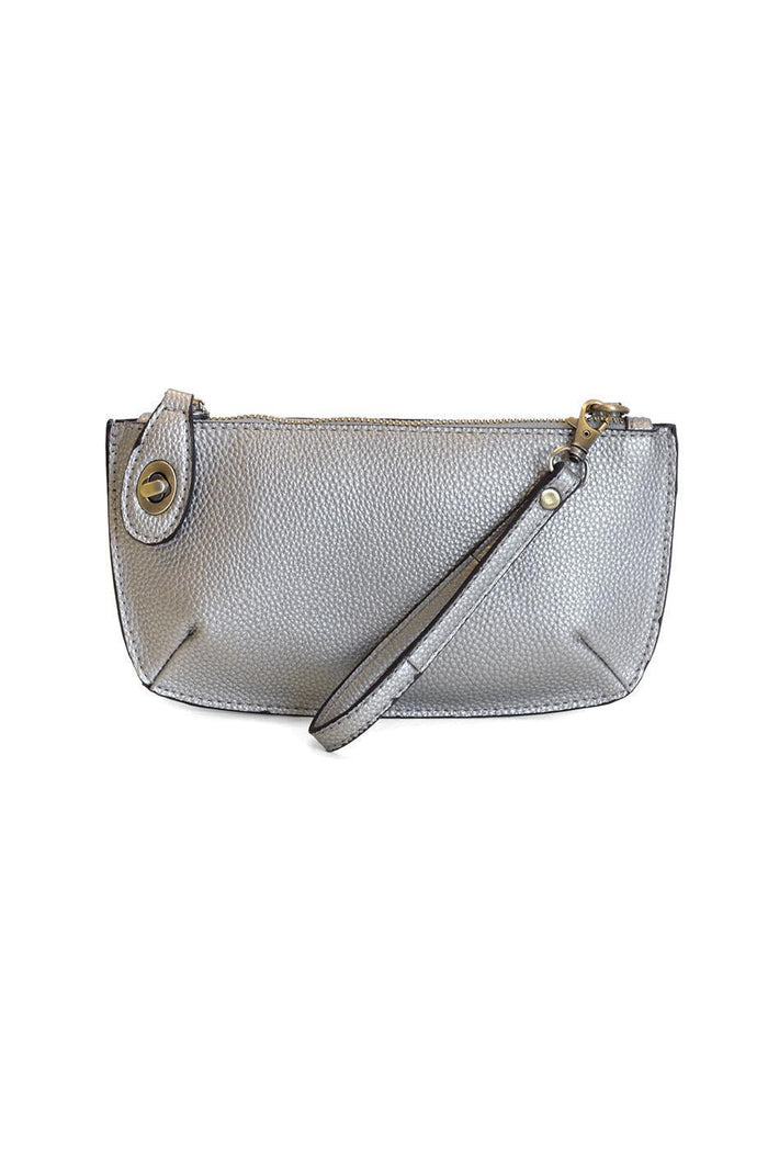 mini crossbody wristlet clutch (various colors)
