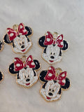 Mouse red-Metal Charm Pendant