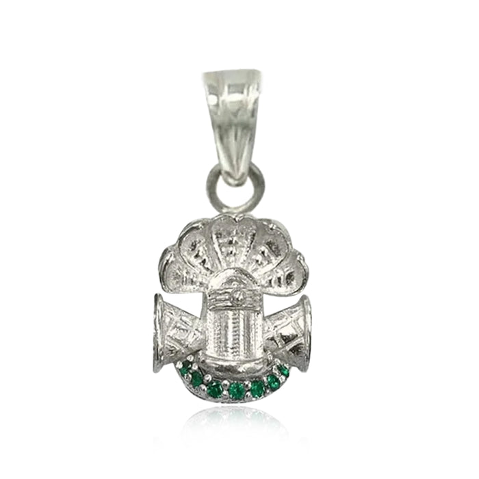 Nāga Quintessence 925 Sterling Silver Pendant Necklace