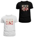 Never 51 with flag- Tshirt