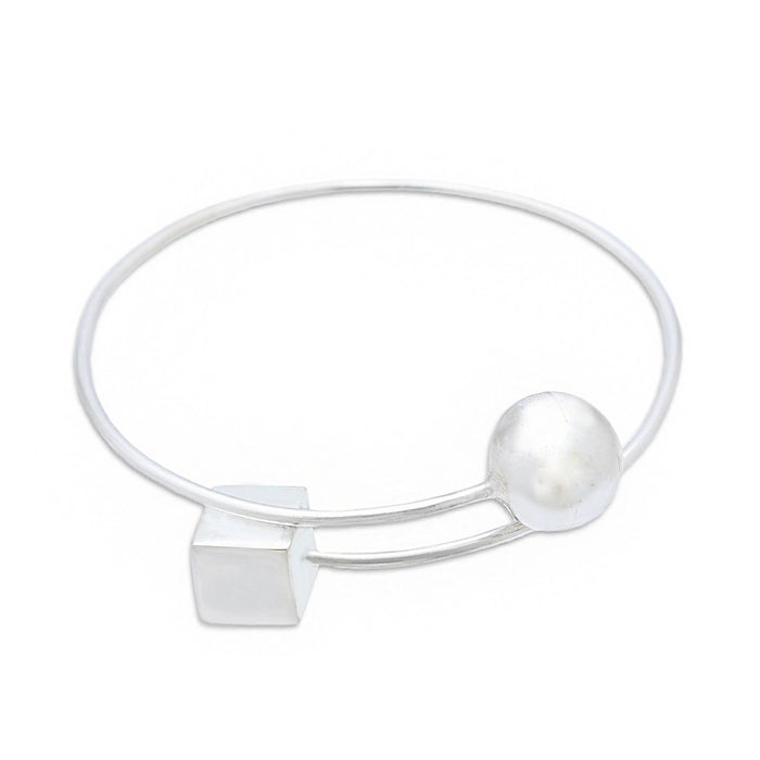 Openable Silver 92.5 Bangle ( Adjustable )