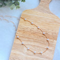 Pearl chain Layering Necklace