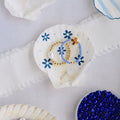 Pearl & Cross Costal Rings