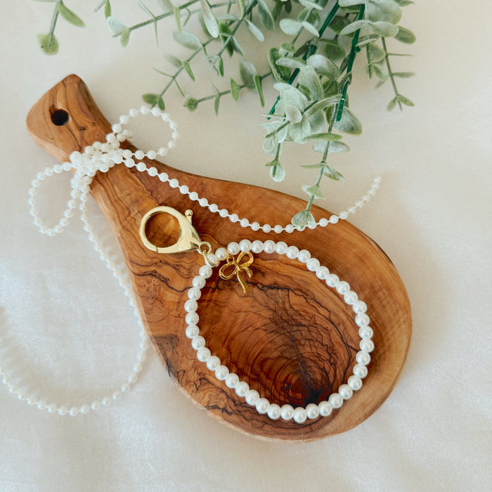 Pearl Keychain