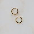 petite hoop huggies (e-1456)
