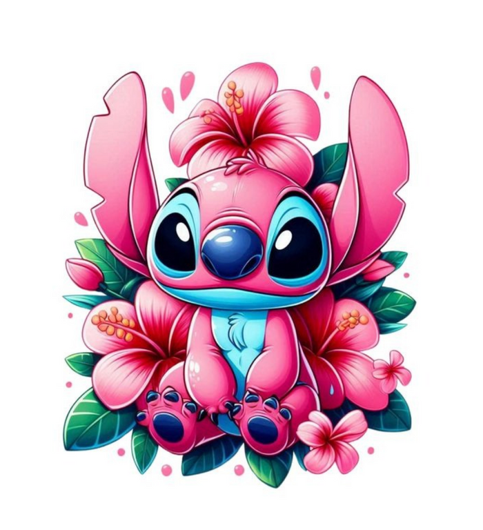 Pink Alien -  DTF TRANSFER Prints