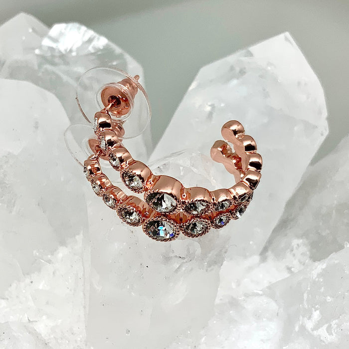 Premium Crystal Cluster Earrings