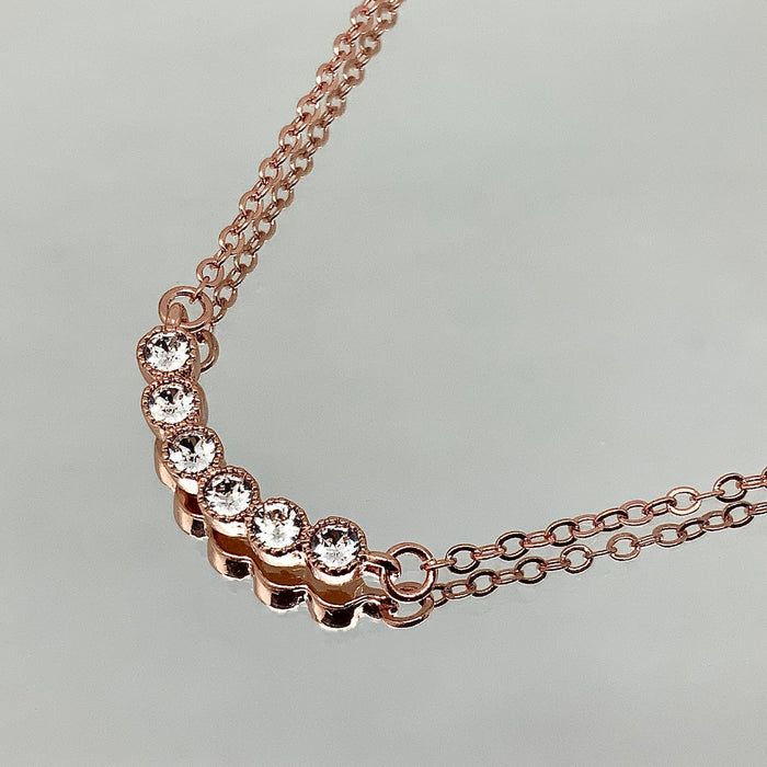Premium Crystal Cluster Necklace