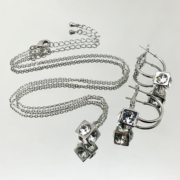 Premium Crystal Dice Set
