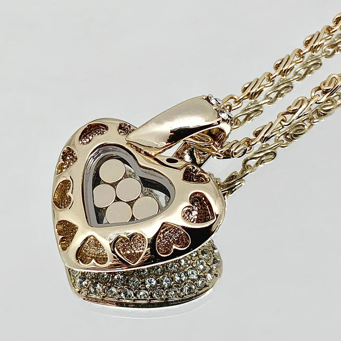 Premium Crystal Floating Heart