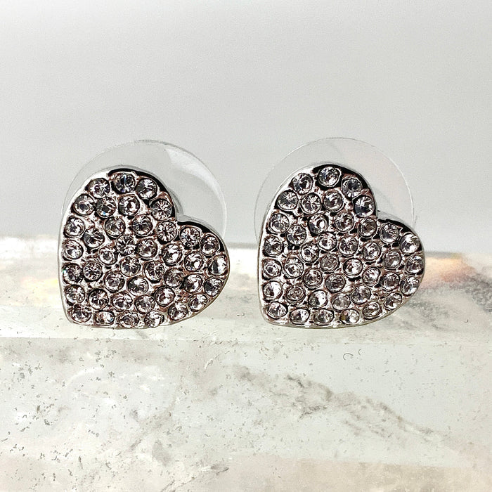Earrings / White